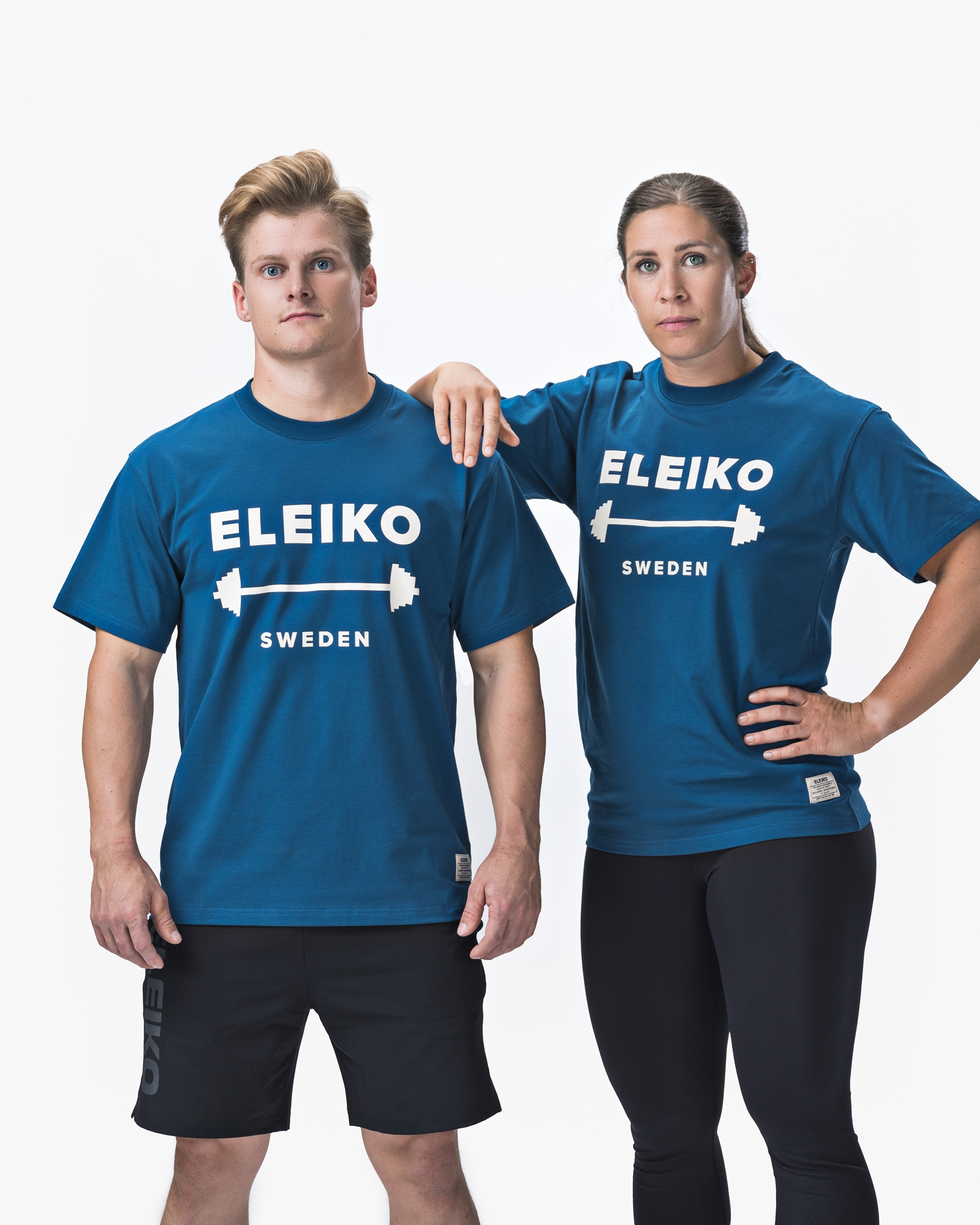 1957 T-shirt, Unisex, Blue, XL | Eleiko