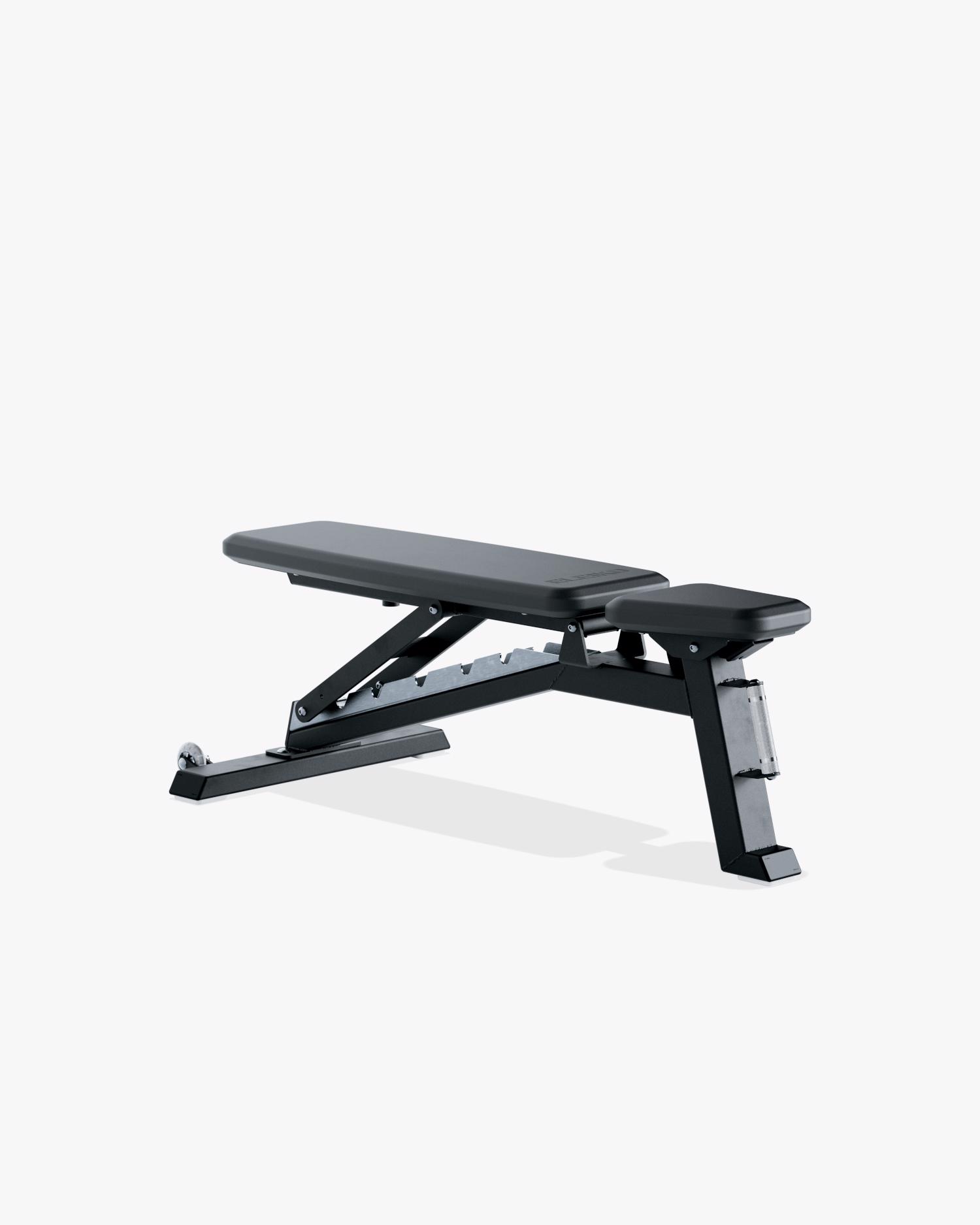 Black gym bench sale