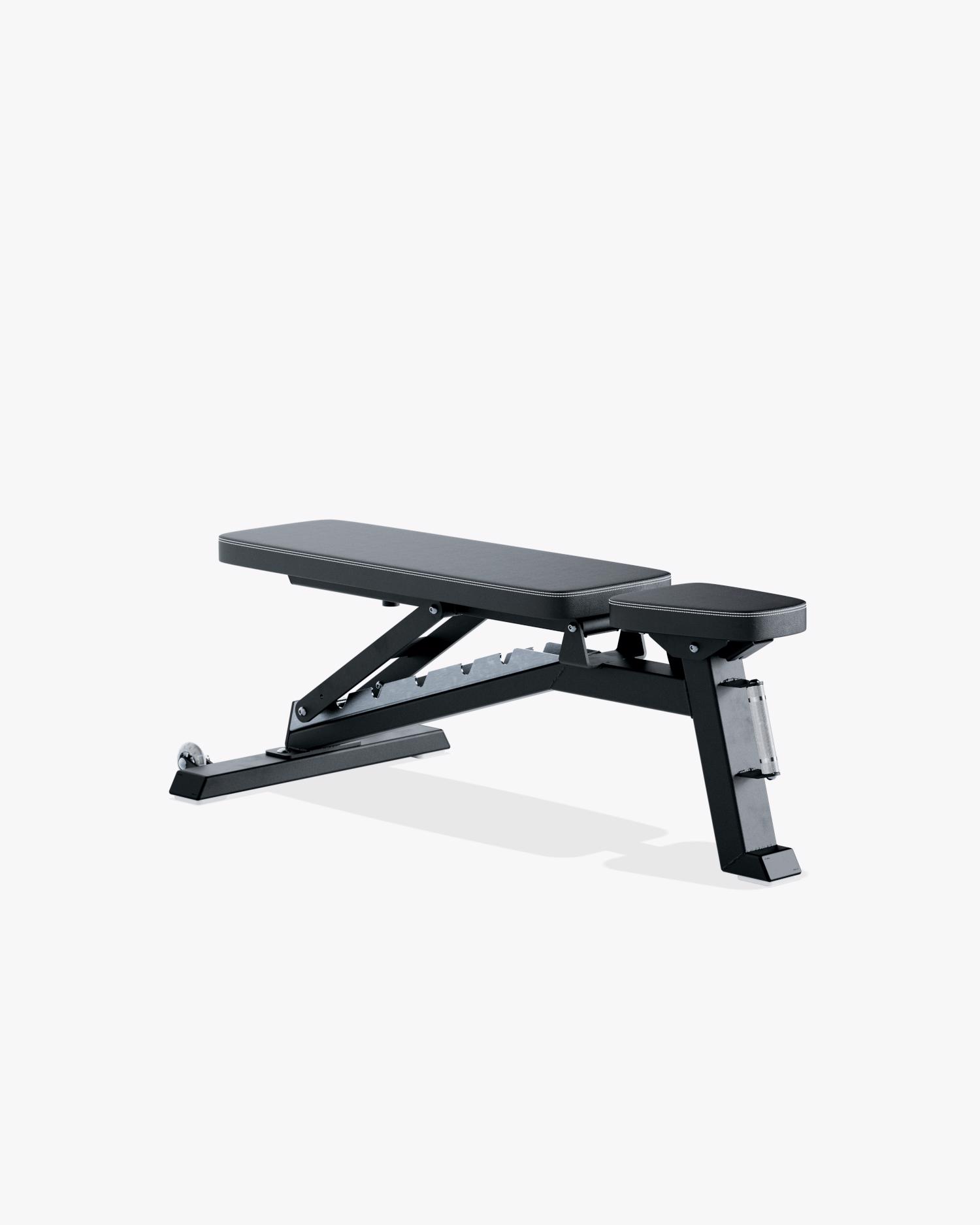 Adjustable Bench - Black/Skai Black | Eleiko