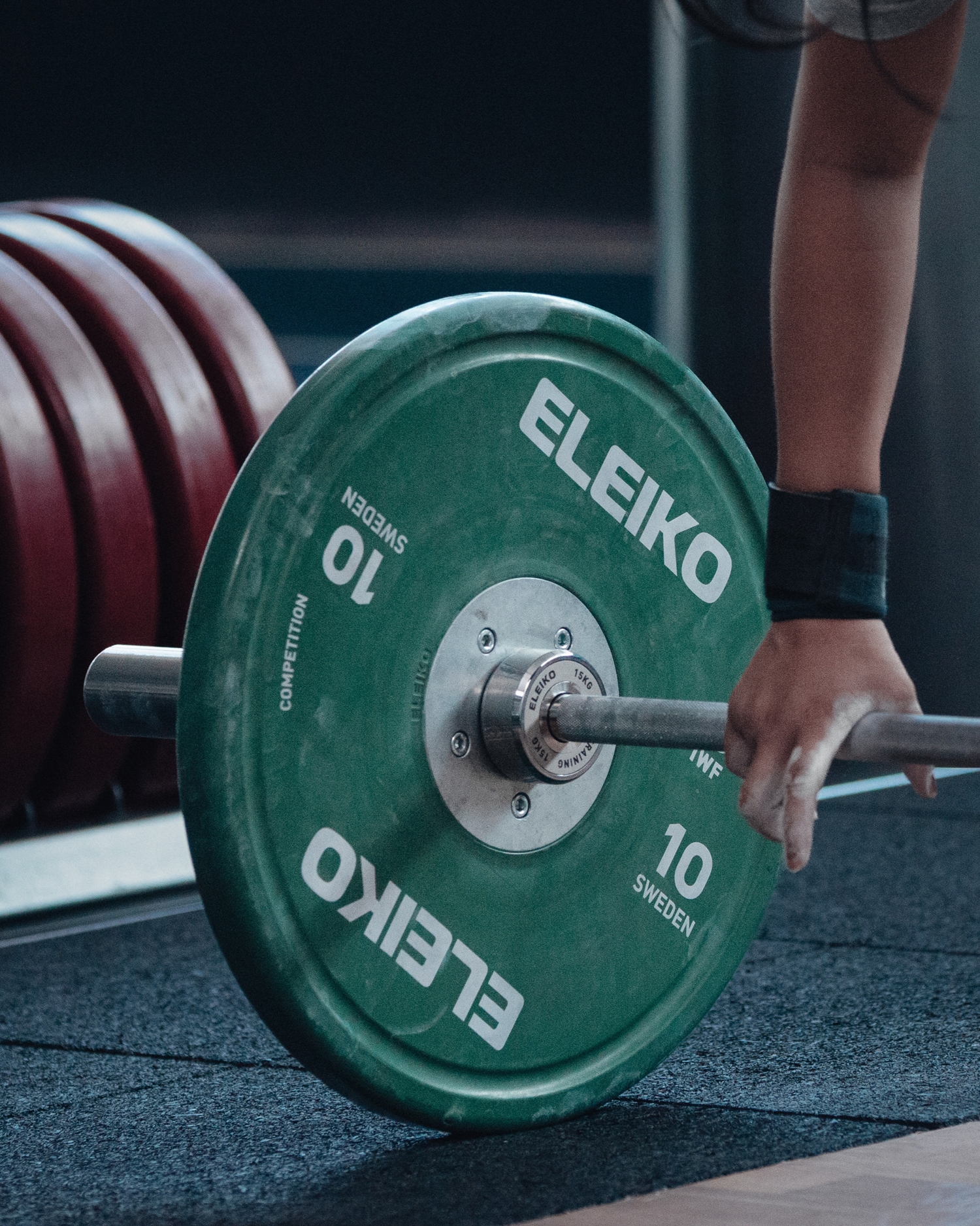 Thanh Đòn Tập Luyện Cử Tạ Chuẩn IWF Eleiko IWF Weightlifting Training Bar