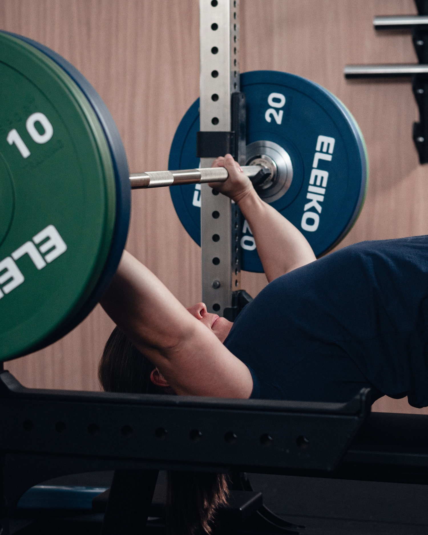 Thanh Đòn Huấn Luyện Powerlifting Eleiko IPF Powerlifting Training Bar - 20 kg