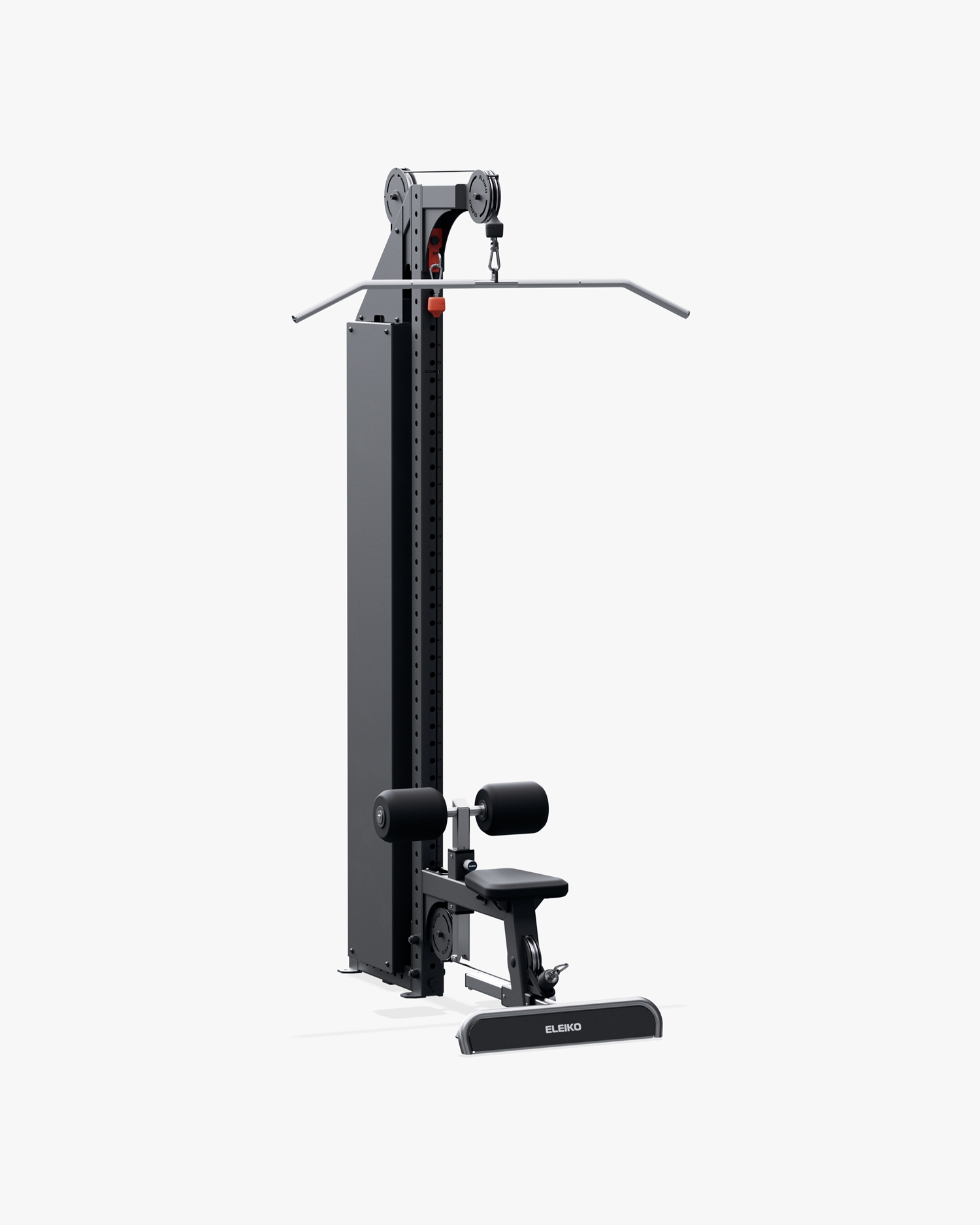 Lat Pull Down & Low Row Combo, Multi Station - 150 kg -Black | Eleiko
